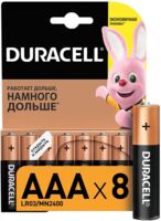 Батарея Duracell LR03-8BL Basic, блистер фото