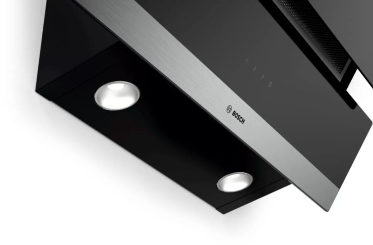 Вытяжка кухонная Bosch 60 cm черного цвета DWK065G60R фото