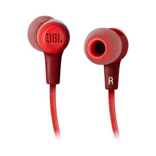 Наушники беспроводные с микрофоном JBL JBL E25 BT, красные фото