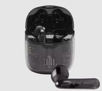 Наушники беспроводные с микрофоном JBL Tune 225TWS Ghost Edition black фото