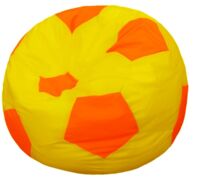 Пуф Gordvell "Футбольный мяч" желто-оранжевый фото