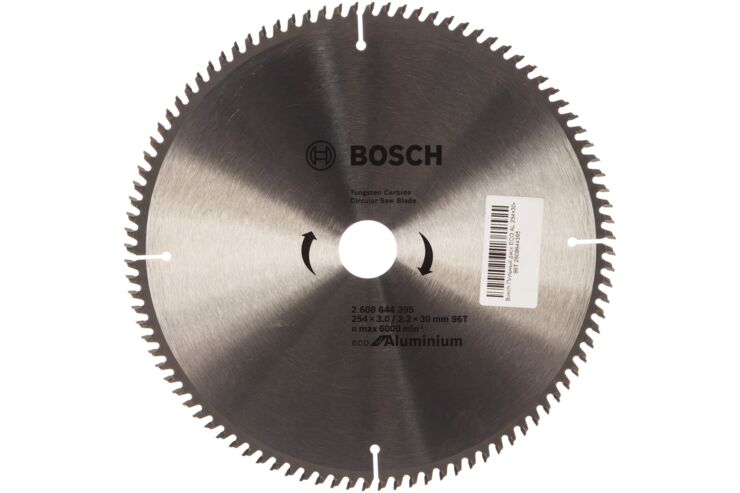 Диск пильный ECO AL (254x30 мм; 96T) Bosch 2.608.644.395 фото