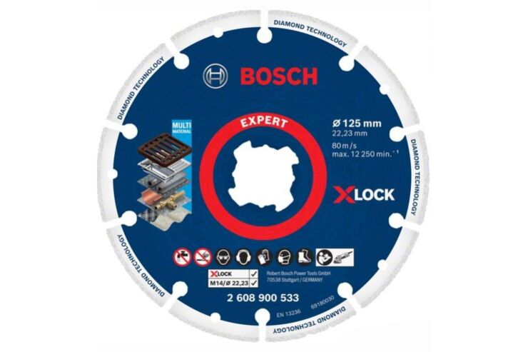 Диск алмазный по металлу X-LOCK (125х22 мм) Bosch 2.608.900.533 фото