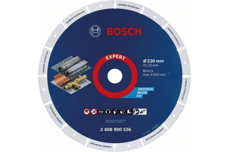 Диск алмазный по металлу (230х22 мм) Bosch 2.608.900.536 фото