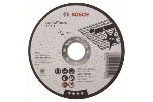 Диск отрезной по нержавеющей стали 125х22,2 мм Bosch 2.608.600.094 фото