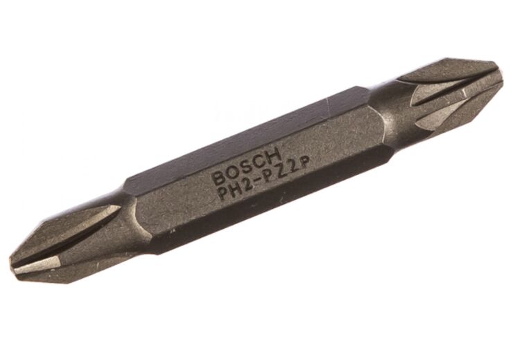 Бита двухсторонняя 1 шт. ( Ph2/Pz2; 45 мм) Bosch 2.607.001.743 фото