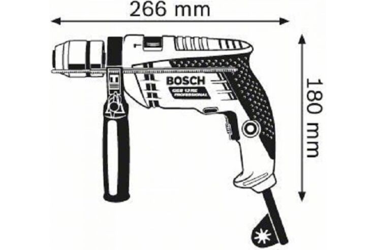 Дрель ударная Bosch 0.601.217.102 фото